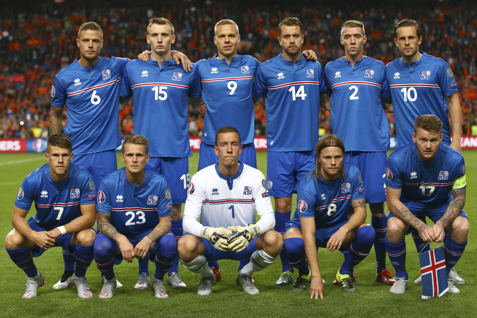 Netherlands Iceland Euro Soccer
